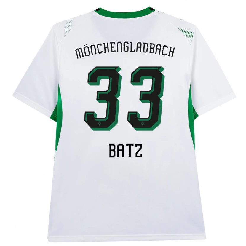 Danxen Damen Daniel Batz #33 Weiß Schwarz Grün Heimtrikot Trikot 2026/27 T-Shirt