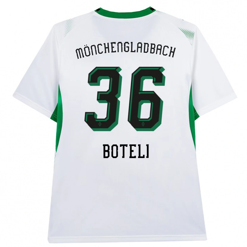 Danxen Damen Winsley Boteli #36 Weiß Schwarz Grün Heimtrikot Trikot 2026/27 T-Shirt