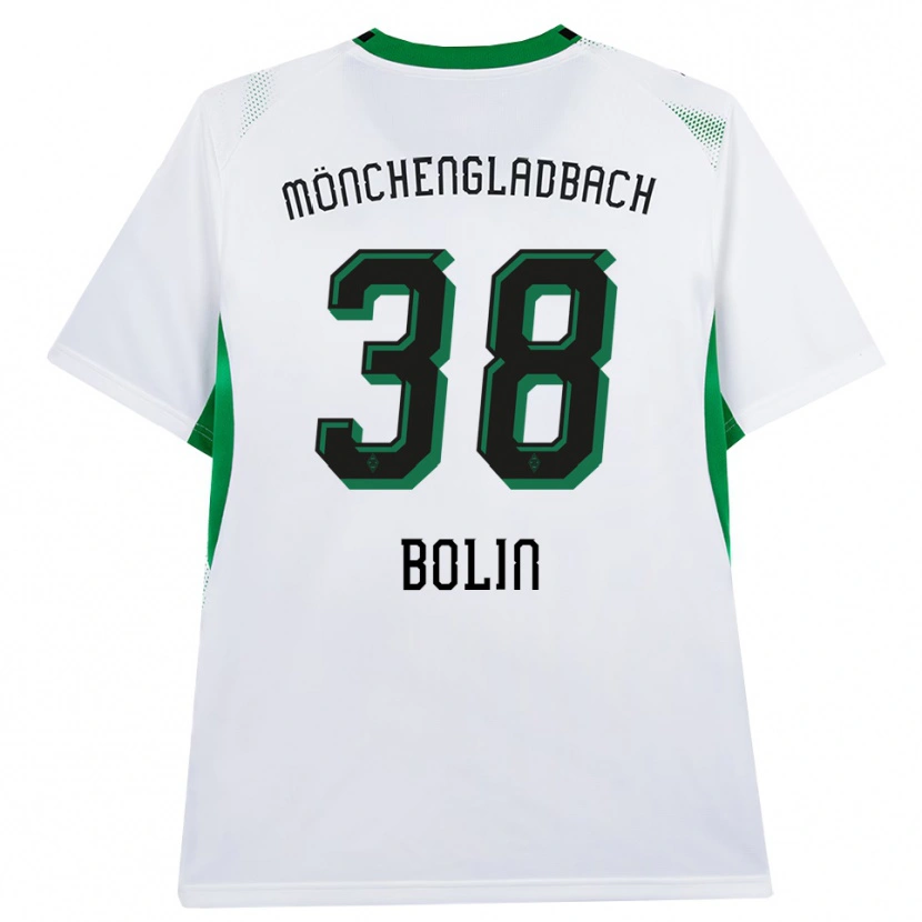 Danxen Damen Hugo Bolin #38 Weiß Schwarz Grün Heimtrikot Trikot 2026/27 T-Shirt