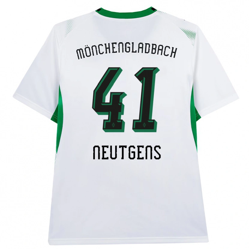 Danxen Damen Maximilian Neutgens #41 Weiß Schwarz Grün Heimtrikot Trikot 2026/27 T-Shirt