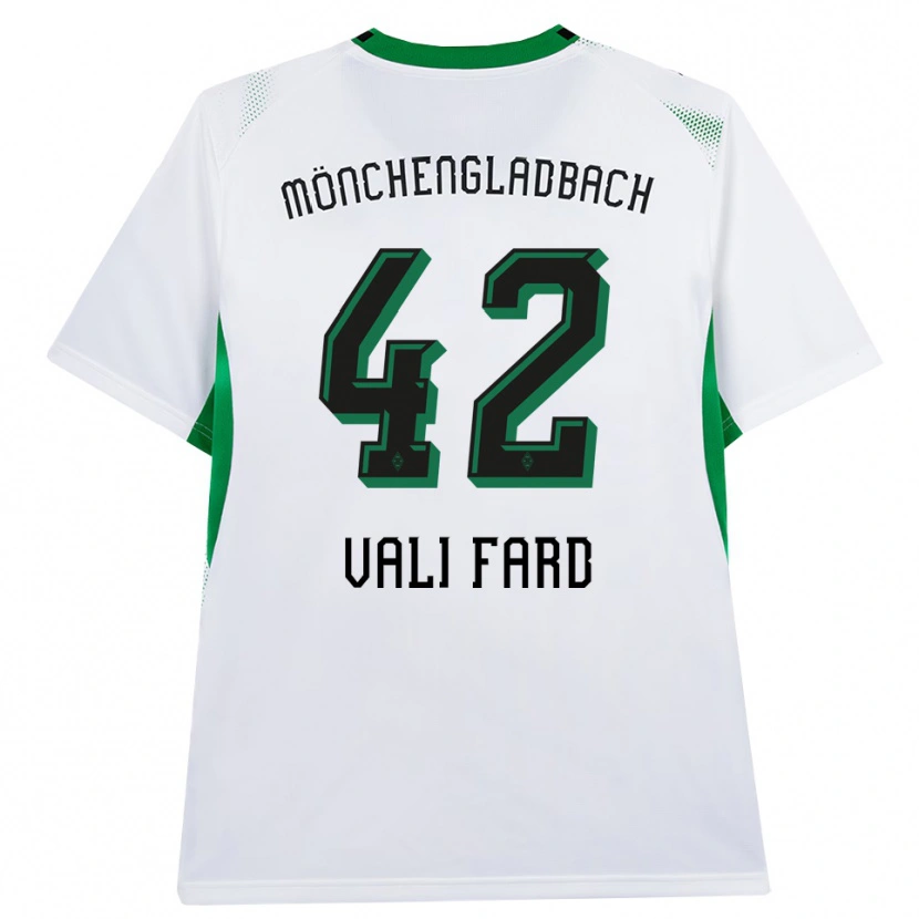 Danxen Damen Elias Vali Fard #42 Weiß Schwarz Grün Heimtrikot Trikot 2026/27 T-Shirt