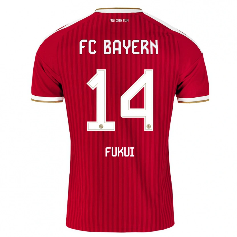Danxen Damen Taichi Fukui #14 Rot Weiß Blau Heimtrikot Trikot 2026/27 T-Shirt