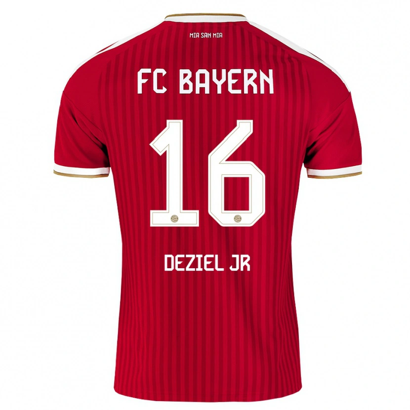 Danxen Damen Robert Deziel Jr #16 Rot Weiß Blau Heimtrikot Trikot 2026/27 T-Shirt