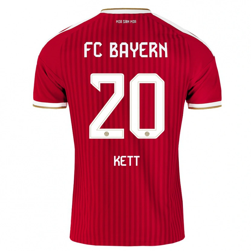 Danxen Damen Franziska Kett #20 Rot Weiß Blau Heimtrikot Trikot 2026/27 T-Shirt