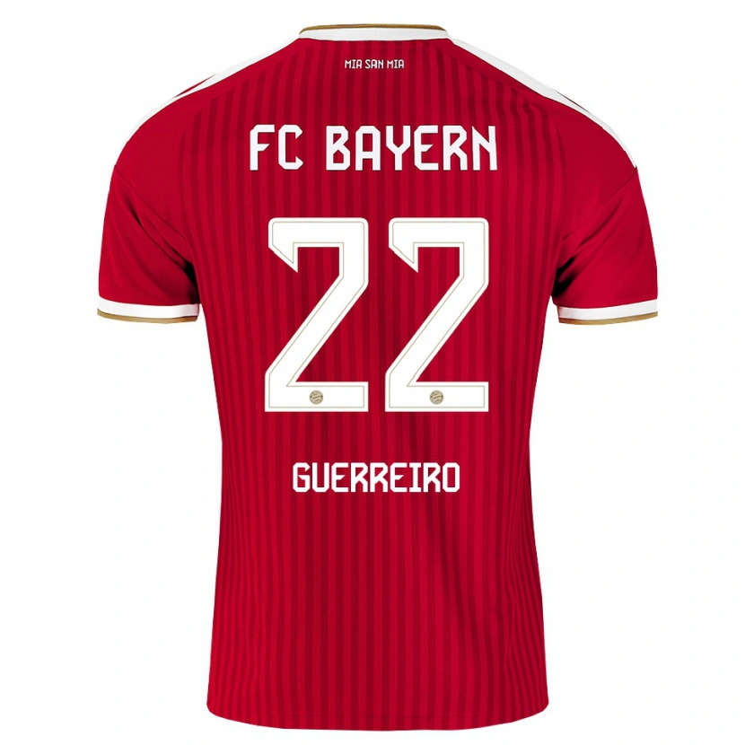 Danxen Damen Raphael Guerreiro #22 Rot Weiß Blau Heimtrikot Trikot 2026/27 T-Shirt