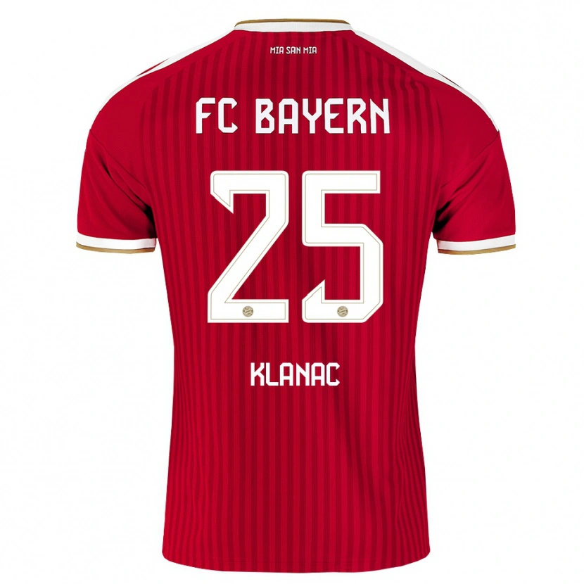 Danxen Damen Luka Klanac #25 Rot Weiß Blau Heimtrikot Trikot 2026/27 T-Shirt