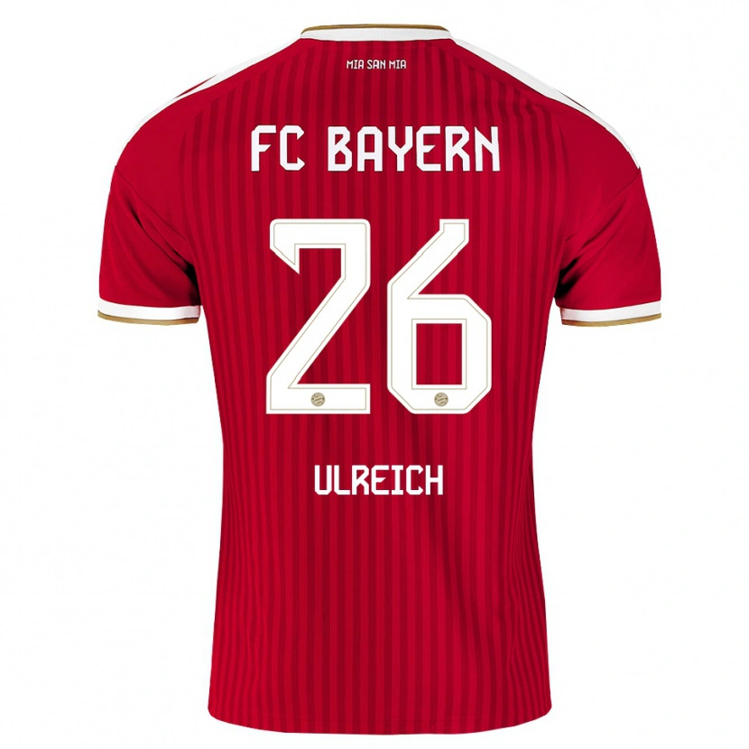 Danxen Damen Sven Ulreich #26 Rot Weiß Blau Heimtrikot Trikot 2026/27 T-Shirt