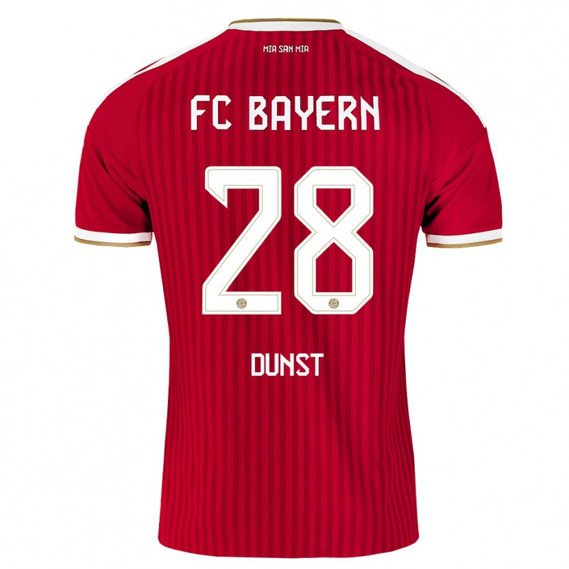 Danxen Damen Barbara Dunst #28 Rot Weiß Blau Heimtrikot Trikot 2026/27 T-Shirt