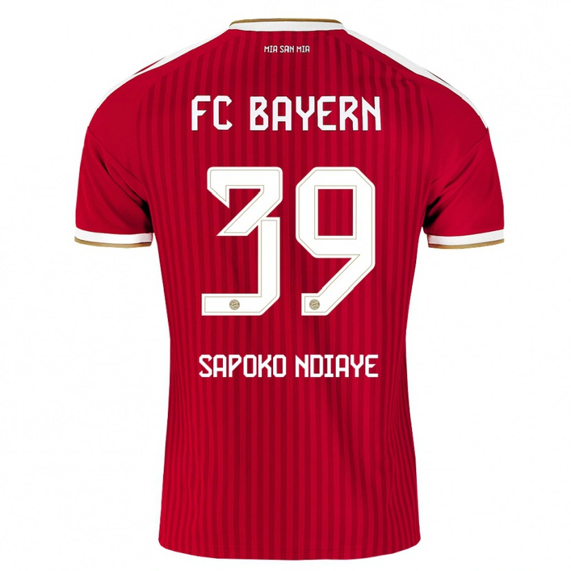 Danxen Damen Bara Sapoko Ndiaye #39 Rot Weiß Blau Heimtrikot Trikot 2026/27 T-Shirt