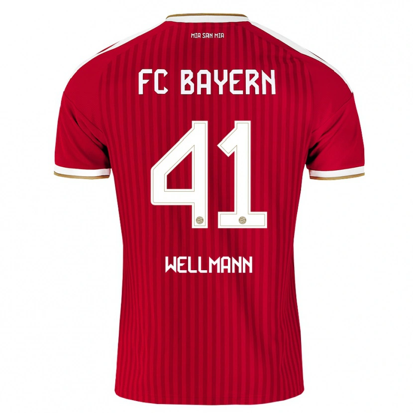 Danxen Damen Anna Wellmann #41 Rot Weiß Blau Heimtrikot Trikot 2026/27 T-Shirt
