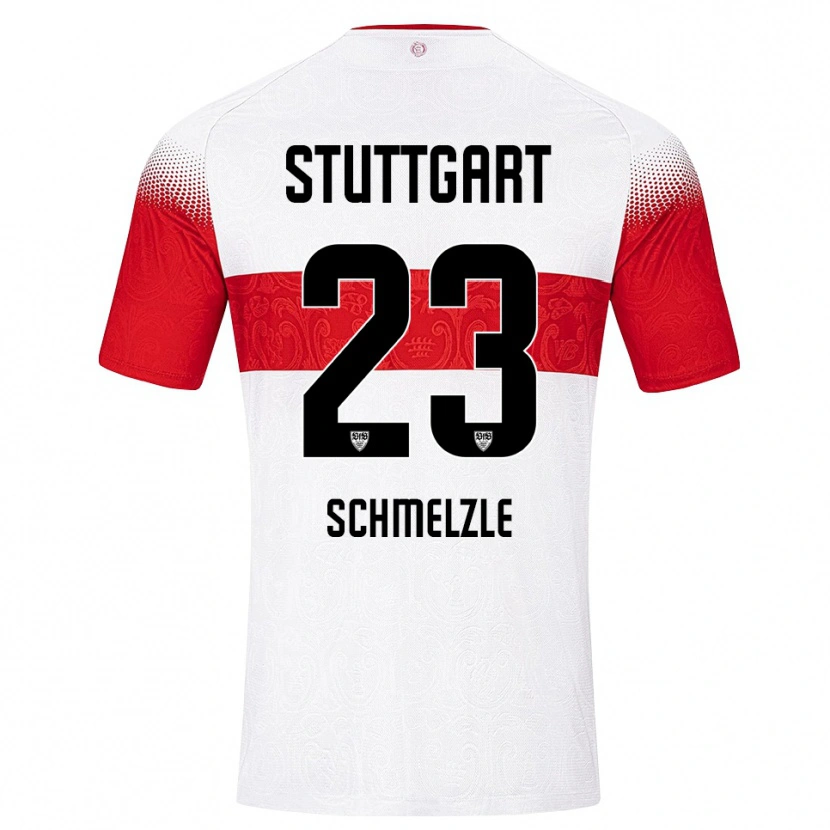Danxen Damen Marlen Schmelzle #23 Weiß Rot Gelb Heimtrikot Trikot 2026/27 T-Shirt