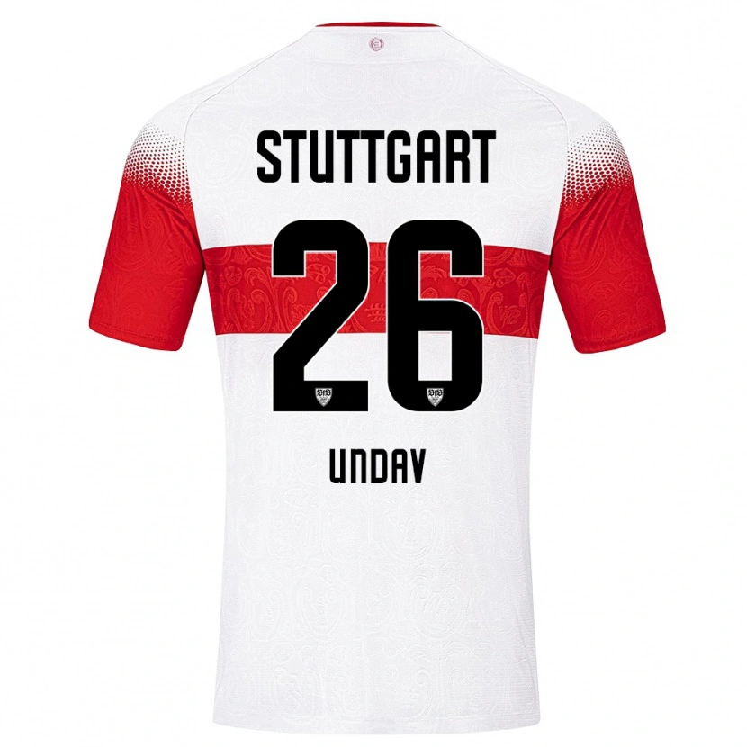 Danxen Damen Deniz Undav #26 Weiß Rot Gelb Heimtrikot Trikot 2026/27 T-Shirt