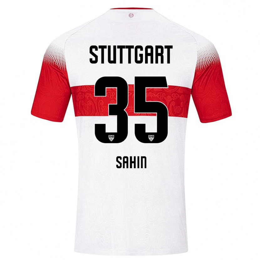 Danxen Damen Mehmet Sahin #35 Weiß Rot Gelb Heimtrikot Trikot 2026/27 T-Shirt