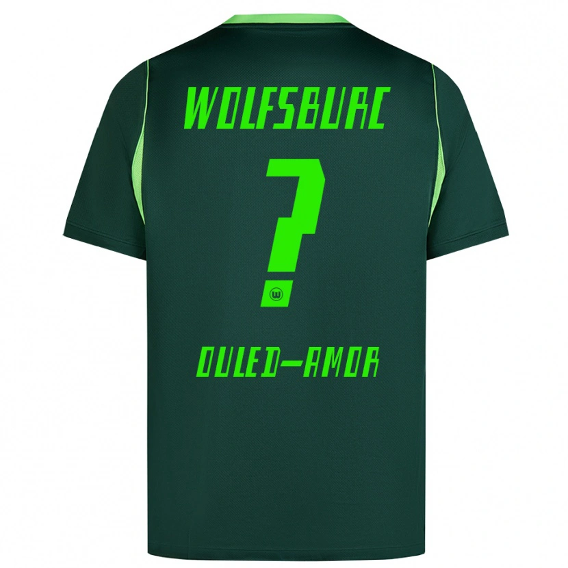 Danxen Damen Ghassan Ouled-Amor #0 Dunkelgrün Weiß Heimtrikot Trikot 2026/27 T-Shirt