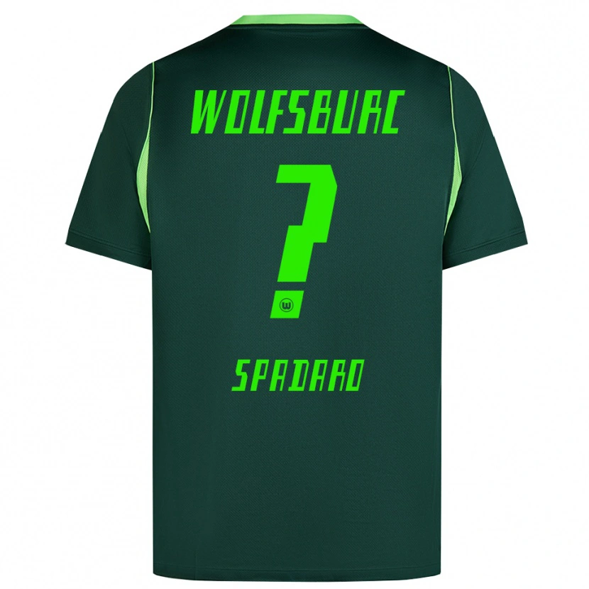 Danxen Damen Michele Spadaro #0 Dunkelgrün Weiß Heimtrikot Trikot 2026/27 T-Shirt