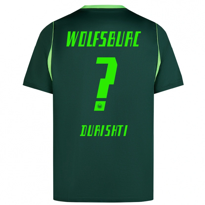 Danxen Damen Brendon Durishti #0 Dunkelgrün Weiß Heimtrikot Trikot 2026/27 T-Shirt