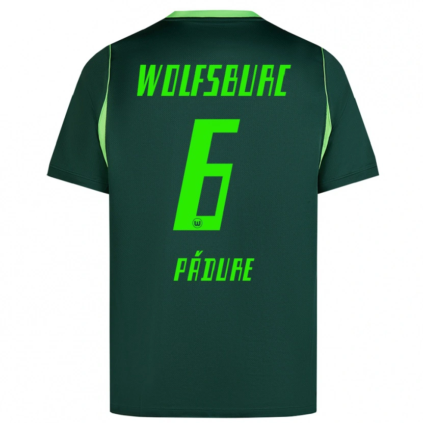 Danxen Damen Matei Pădure #6 Dunkelgrün Weiß Heimtrikot Trikot 2026/27 T-Shirt