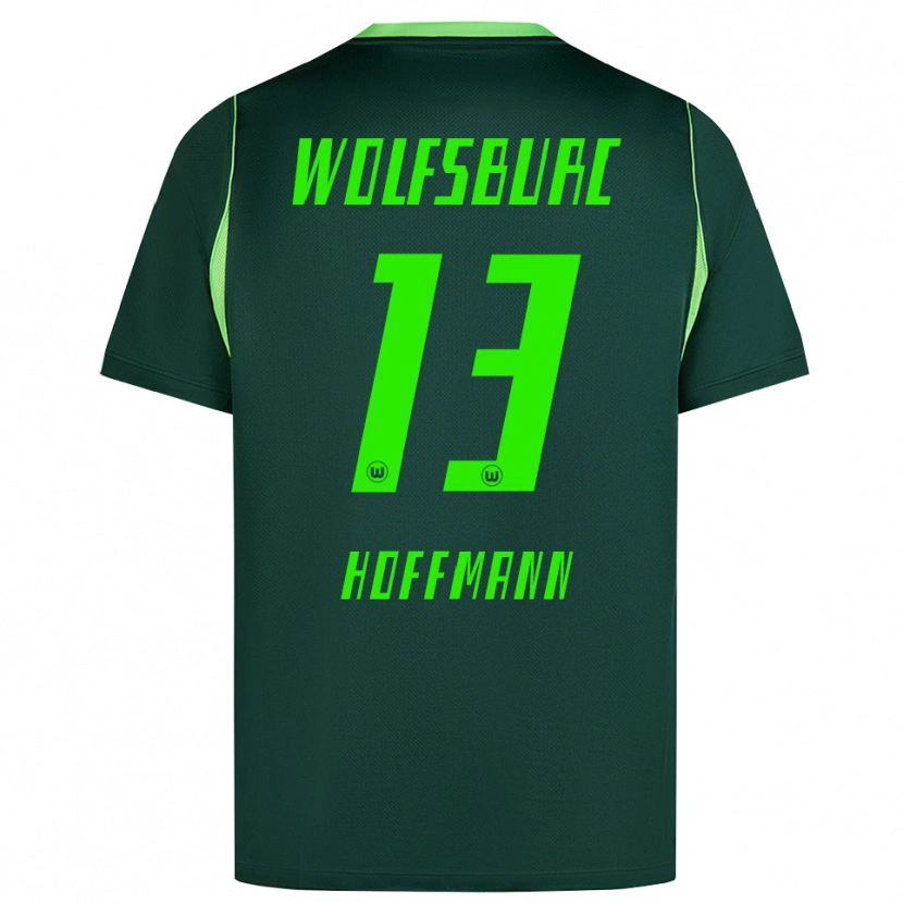 Danxen Damen Nils Hoffmann #13 Dunkelgrün Weiß Heimtrikot Trikot 2026/27 T-Shirt