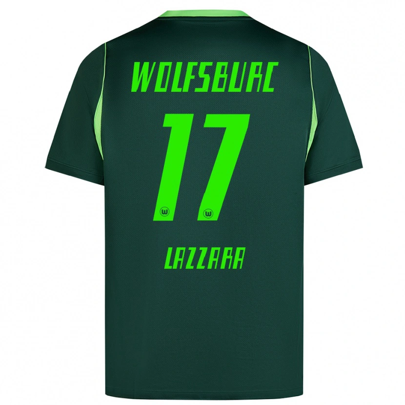 Danxen Damen Luan Lazzara #17 Dunkelgrün Weiß Heimtrikot Trikot 2026/27 T-Shirt