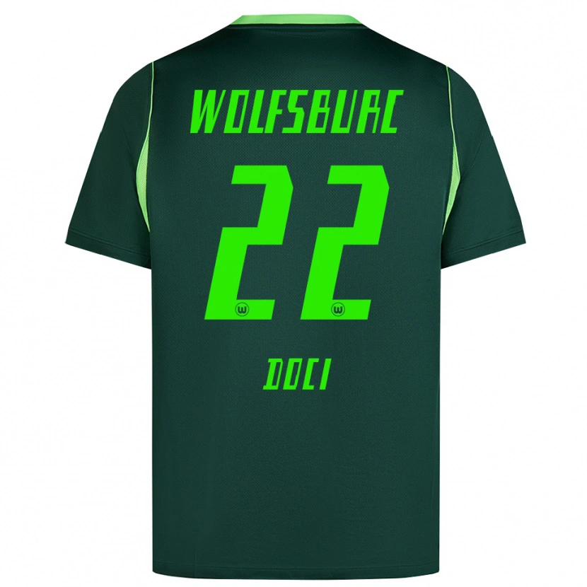 Danxen Damen Adrian Doci #22 Dunkelgrün Weiß Heimtrikot Trikot 2026/27 T-Shirt