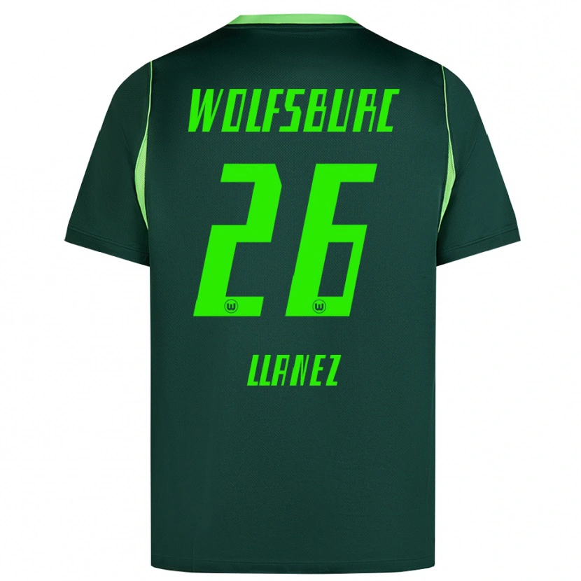 Danxen Damen Ulysses Llanez #26 Dunkelgrün Weiß Heimtrikot Trikot 2026/27 T-Shirt