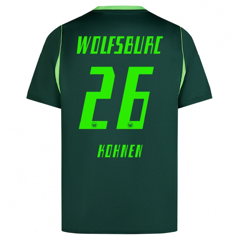Danxen Damen Ben Kohnen #26 Dunkelgrün Weiß Heimtrikot Trikot 2026/27 T-Shirt