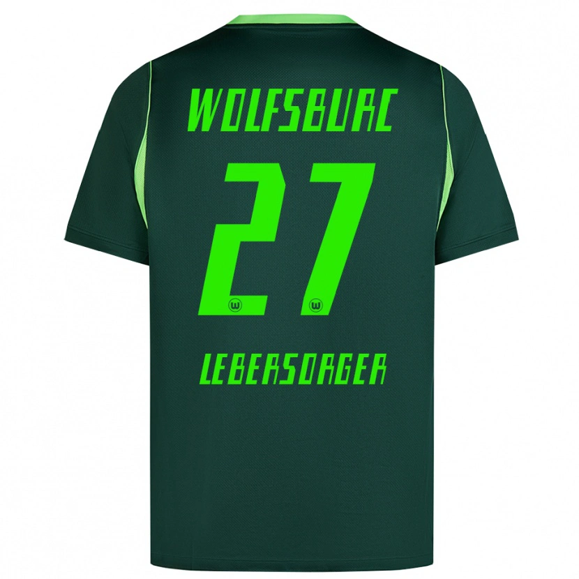 Danxen Damen Kevin Lebersorger #27 Dunkelgrün Weiß Heimtrikot Trikot 2026/27 T-Shirt