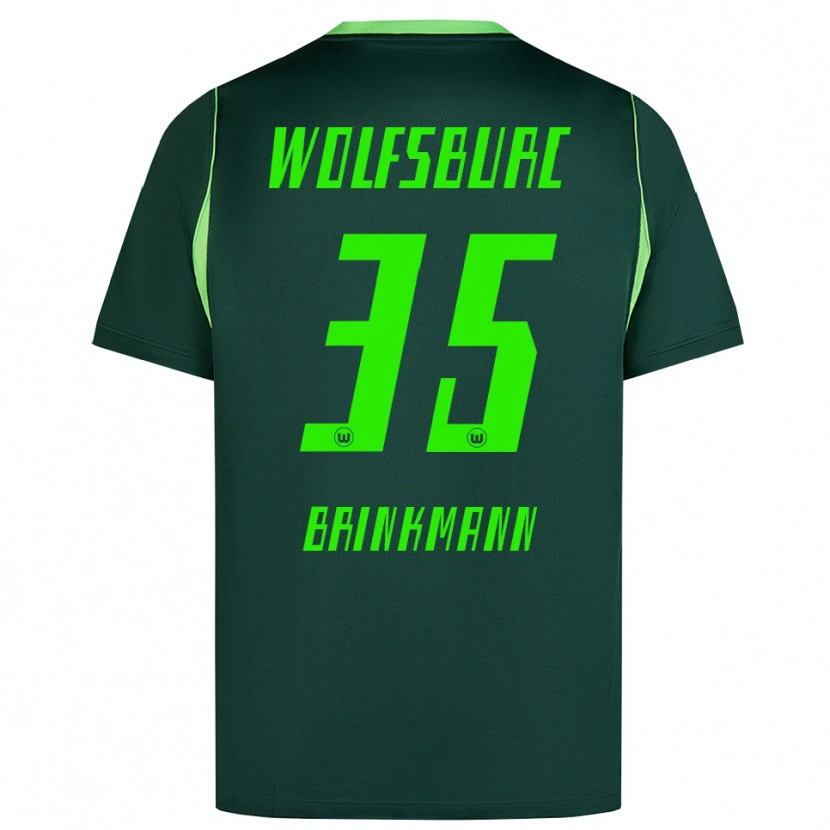 Danxen Damen Karla Brinkmann #35 Dunkelgrün Weiß Heimtrikot Trikot 2026/27 T-Shirt