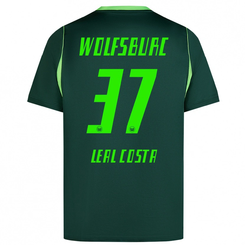 Danxen Damen David Leal Costa #37 Dunkelgrün Weiß Heimtrikot Trikot 2026/27 T-Shirt