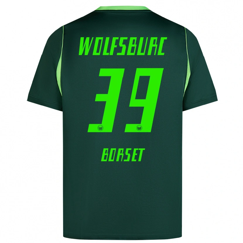 Danxen Damen Anders Rønne Børset #39 Dunkelgrün Weiß Heimtrikot Trikot 2026/27 T-Shirt