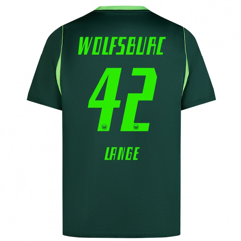 Danxen Damen Felix Lange #42 Dunkelgrün Weiß Heimtrikot Trikot 2026/27 T-Shirt