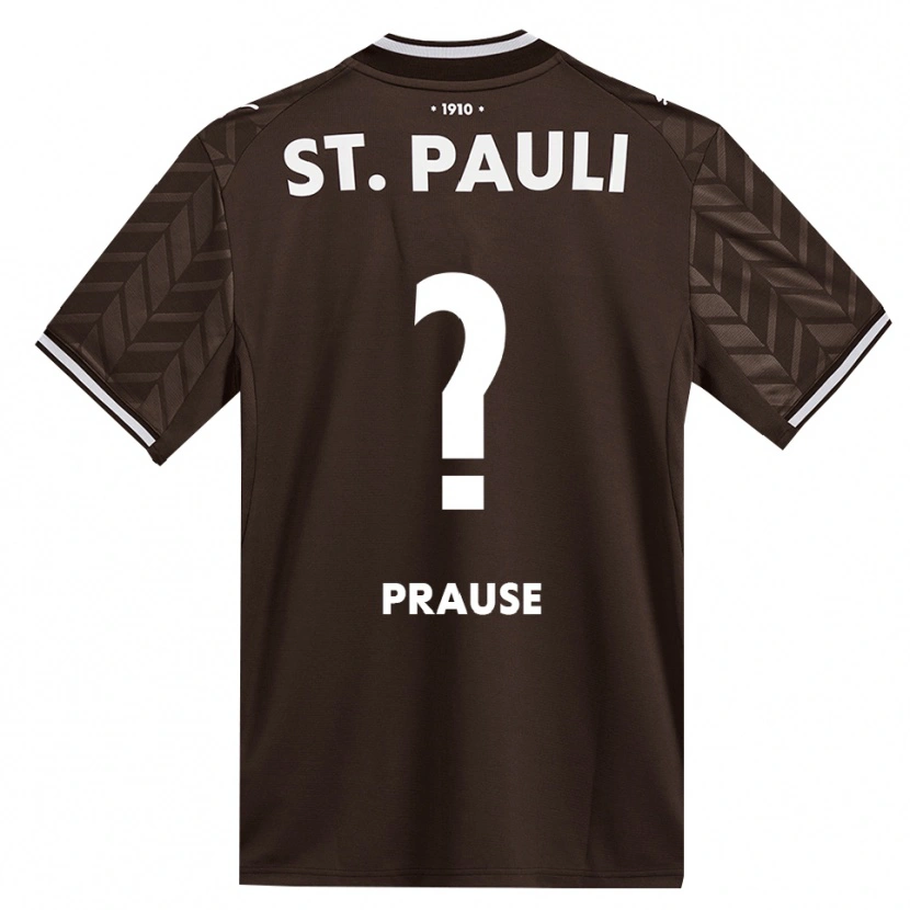 Danxen Damen Sebastian Prause #0 Kaffee Weiß Heimtrikot Trikot 2026/27 T-Shirt