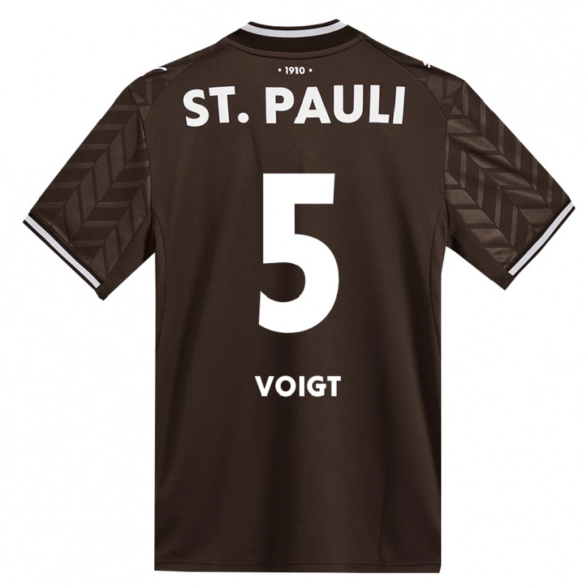 Danxen Damen Domenic Voigt #5 Kaffee Weiß Heimtrikot Trikot 2026/27 T-Shirt