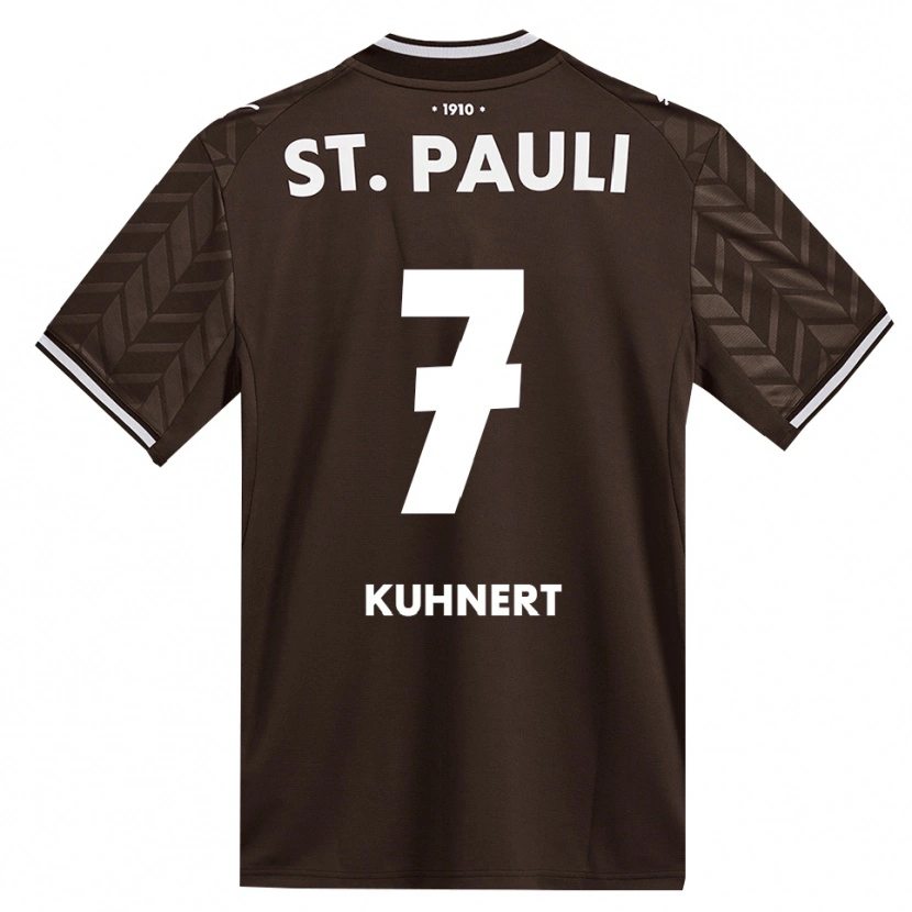 Danxen Damen Carlotta Kuhnert #7 Kaffee Weiß Heimtrikot Trikot 2026/27 T-Shirt