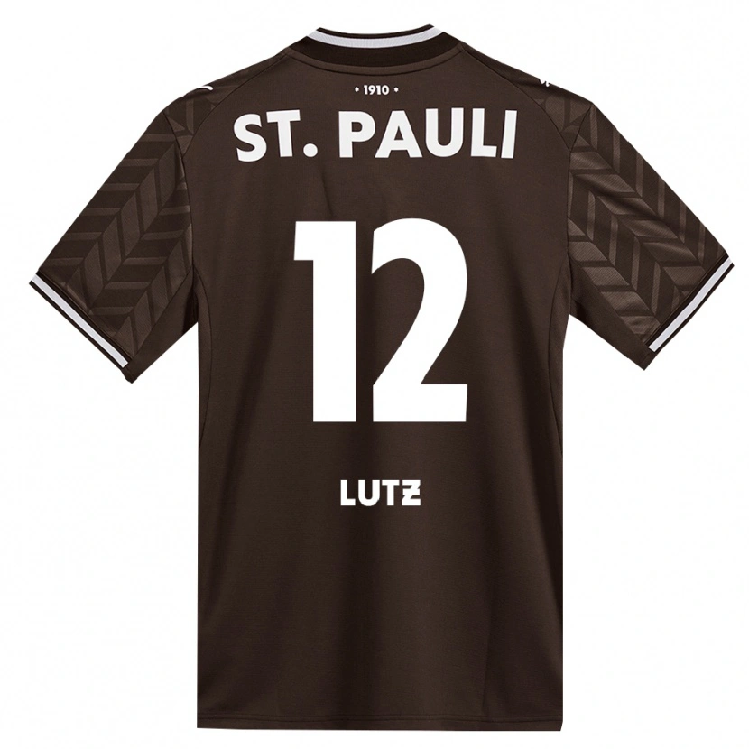 Danxen Damen Josefin Lutz #12 Kaffee Weiß Heimtrikot Trikot 2026/27 T-Shirt