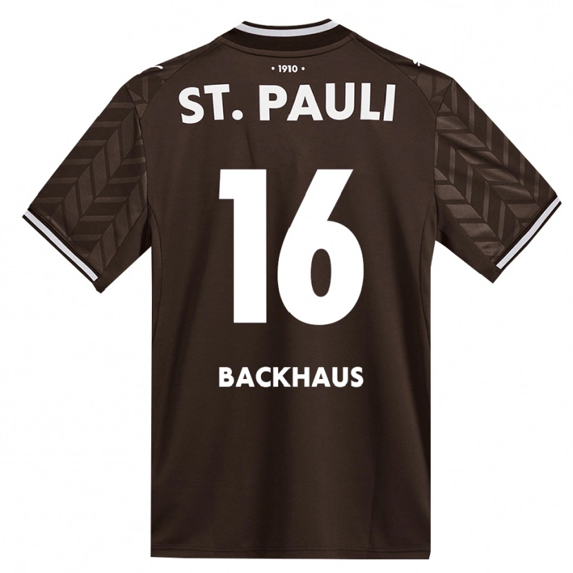 Danxen Damen Ols Backhaus #16 Kaffee Weiß Heimtrikot Trikot 2026/27 T-Shirt