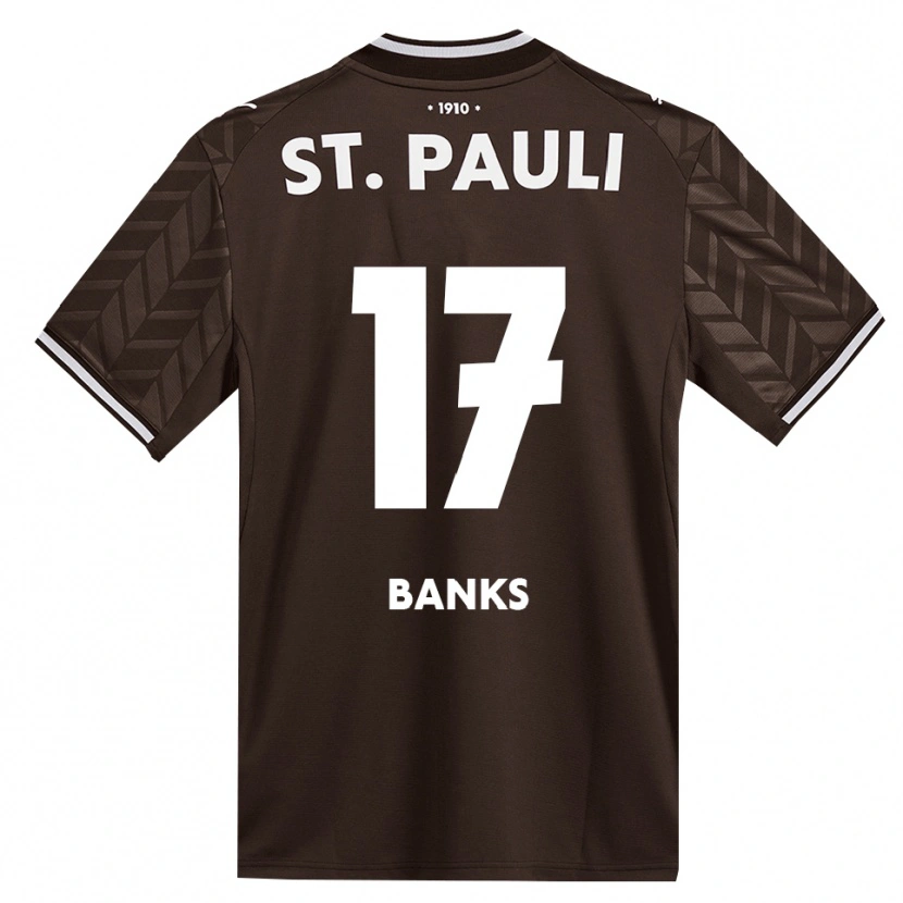 Danxen Damen Scott Banks #17 Kaffee Weiß Heimtrikot Trikot 2026/27 T-Shirt