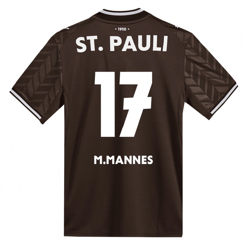 Danxen Damen Verena Maria Mannes #17 Kaffee Weiß Heimtrikot Trikot 2026/27 T-Shirt