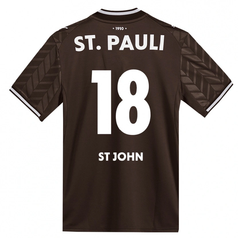 Danxen Damen Rawley St. John #18 Kaffee Weiß Heimtrikot Trikot 2026/27 T-Shirt