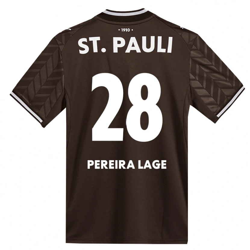Danxen Damen Mathias Pereira Lage #28 Kaffee Weiß Heimtrikot Trikot 2026/27 T-Shirt