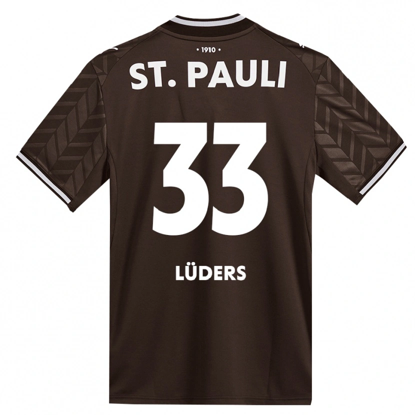 Danxen Damen Ben Lüders #33 Kaffee Weiß Heimtrikot Trikot 2026/27 T-Shirt