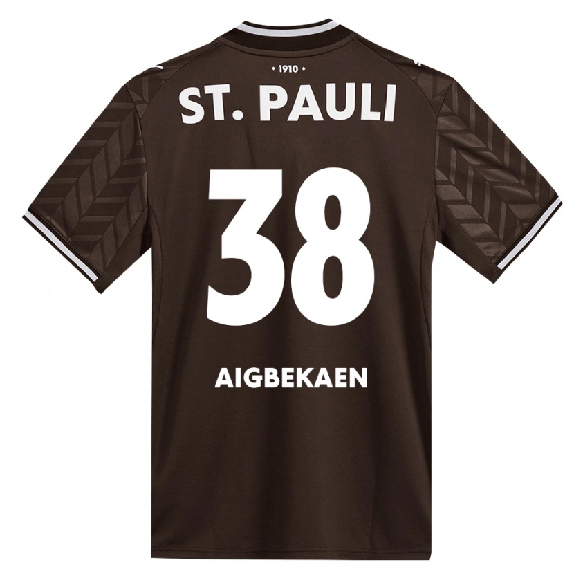 Danxen Damen Romeo Aigbekaen #38 Kaffee Weiß Heimtrikot Trikot 2026/27 T-Shirt