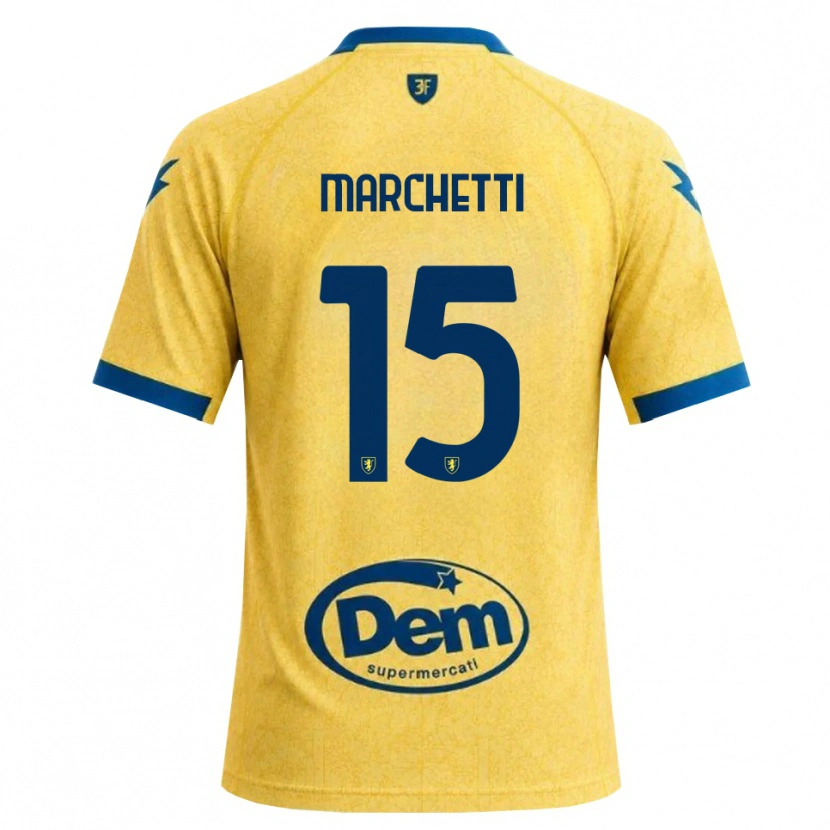 Danxen Damen Matteo Marchetti #15 Khaki Schwarz Blau Heimtrikot Trikot 2026/27 T-Shirt