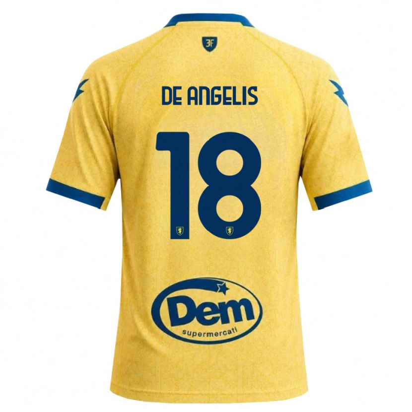 Danxen Damen Cristian De Angelis #18 Khaki Schwarz Blau Heimtrikot Trikot 2026/27 T-Shirt