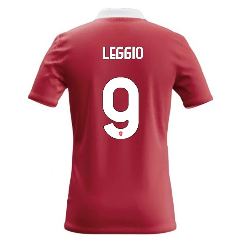 Danxen Damen Thomas Leggio #9 Rot Weiß Heimtrikot Trikot 2026/27 T-Shirt