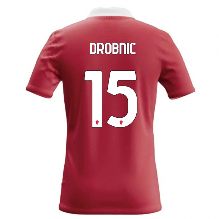 Danxen Damen Matic Drobnic #15 Rot Weiß Heimtrikot Trikot 2026/27 T-Shirt