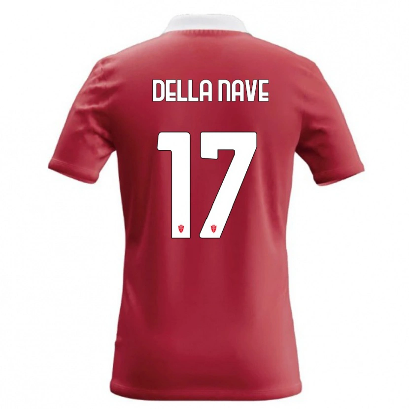 Danxen Damen Alex Ortolani Della Nave #17 Rot Weiß Heimtrikot Trikot 2026/27 T-Shirt