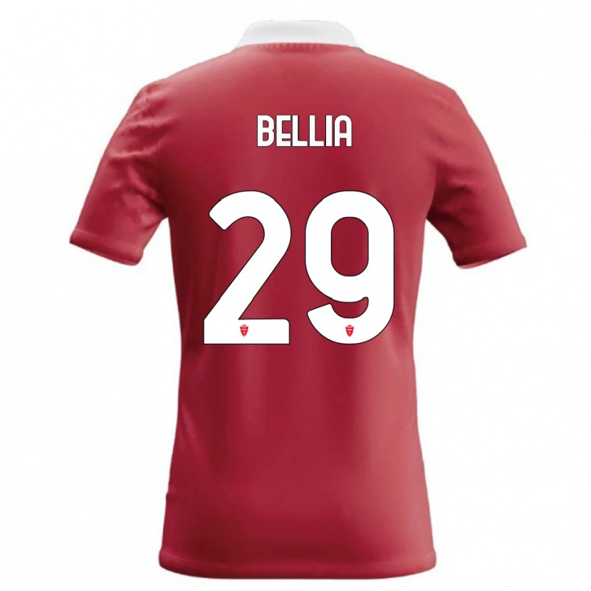 Danxen Damen Edoardo Bellia #29 Rot Weiß Heimtrikot Trikot 2026/27 T-Shirt