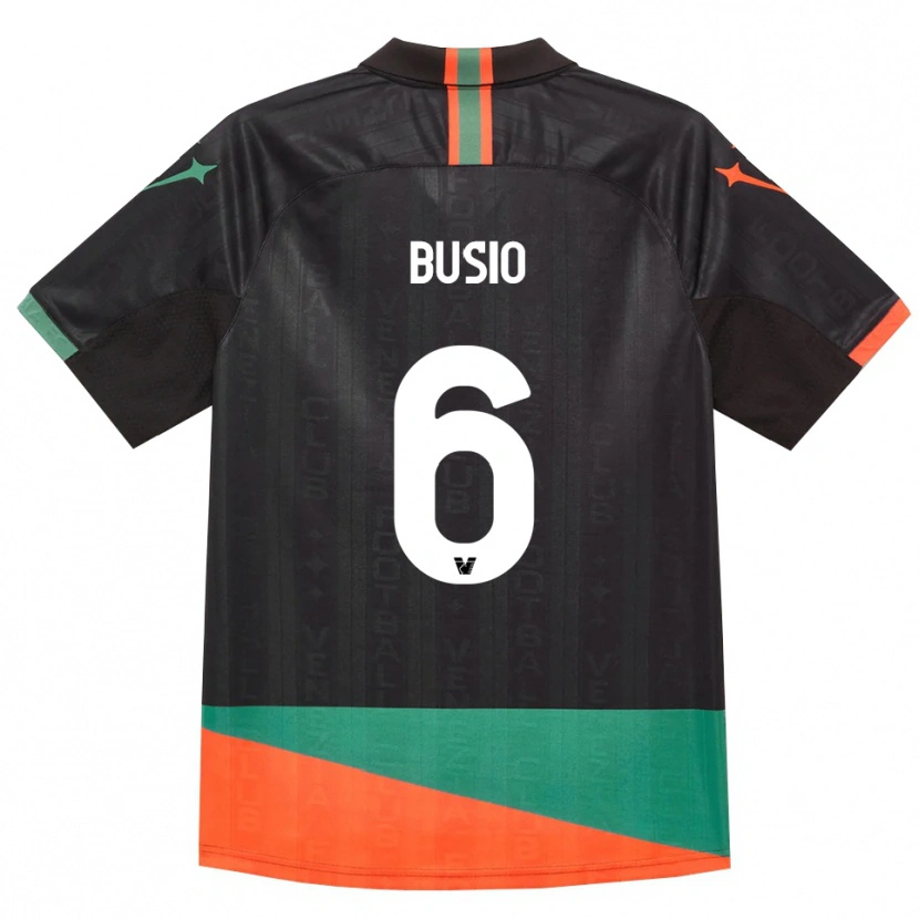 Danxen Damen Gianluca Busio #6 Schwarz Orange Grün Heimtrikot Trikot 2026/27 T-Shirt