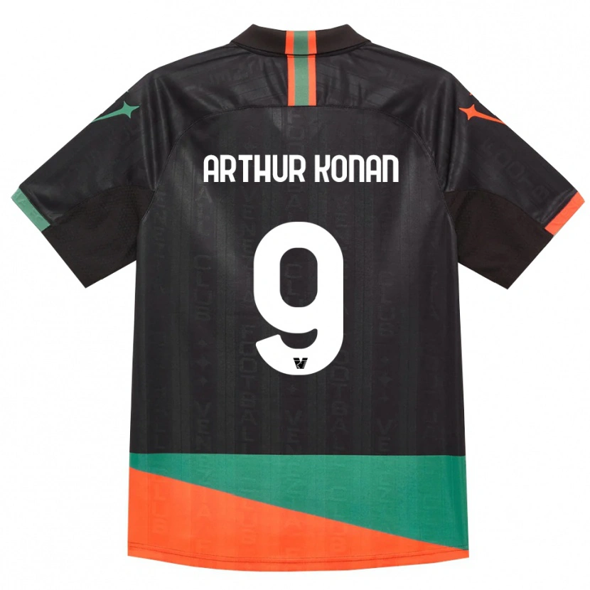 Danxen Damen Demoye Arthur Konan #9 Schwarz Orange Grün Heimtrikot Trikot 2026/27 T-Shirt